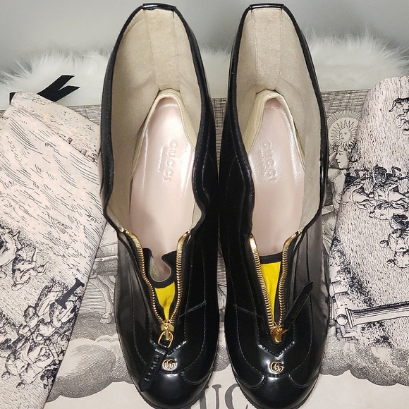 Authentic NIB GUCCI Ankle Kitt 70 Rain Boots - Picture 7 of 13